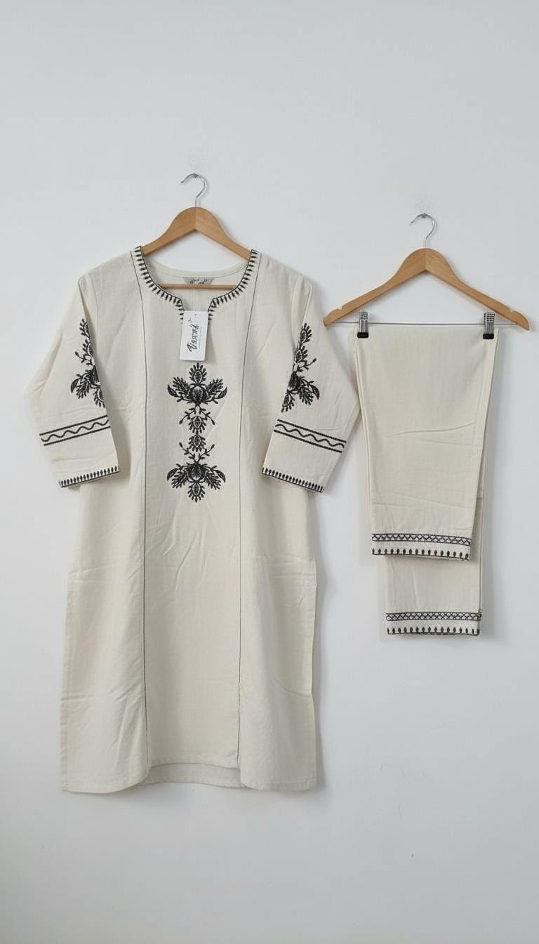 Women Cotton Kurthi Pant set