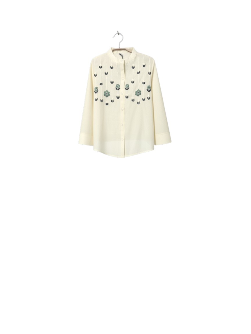 Casual Regular Sleeves Flower Design