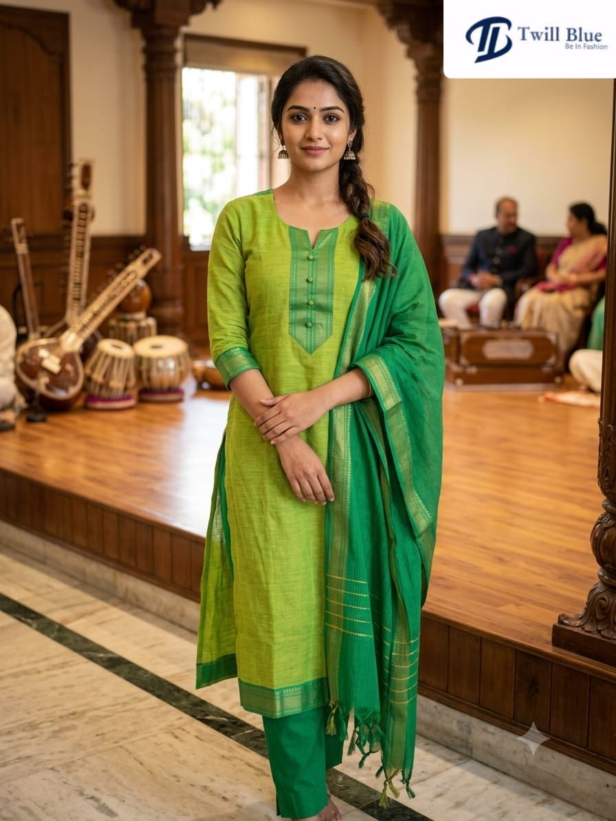 Chettinad cotton 3 pcs set 