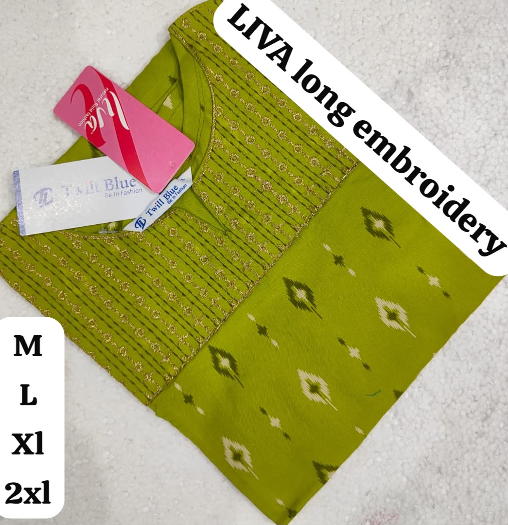 Embroidery Kurtis 